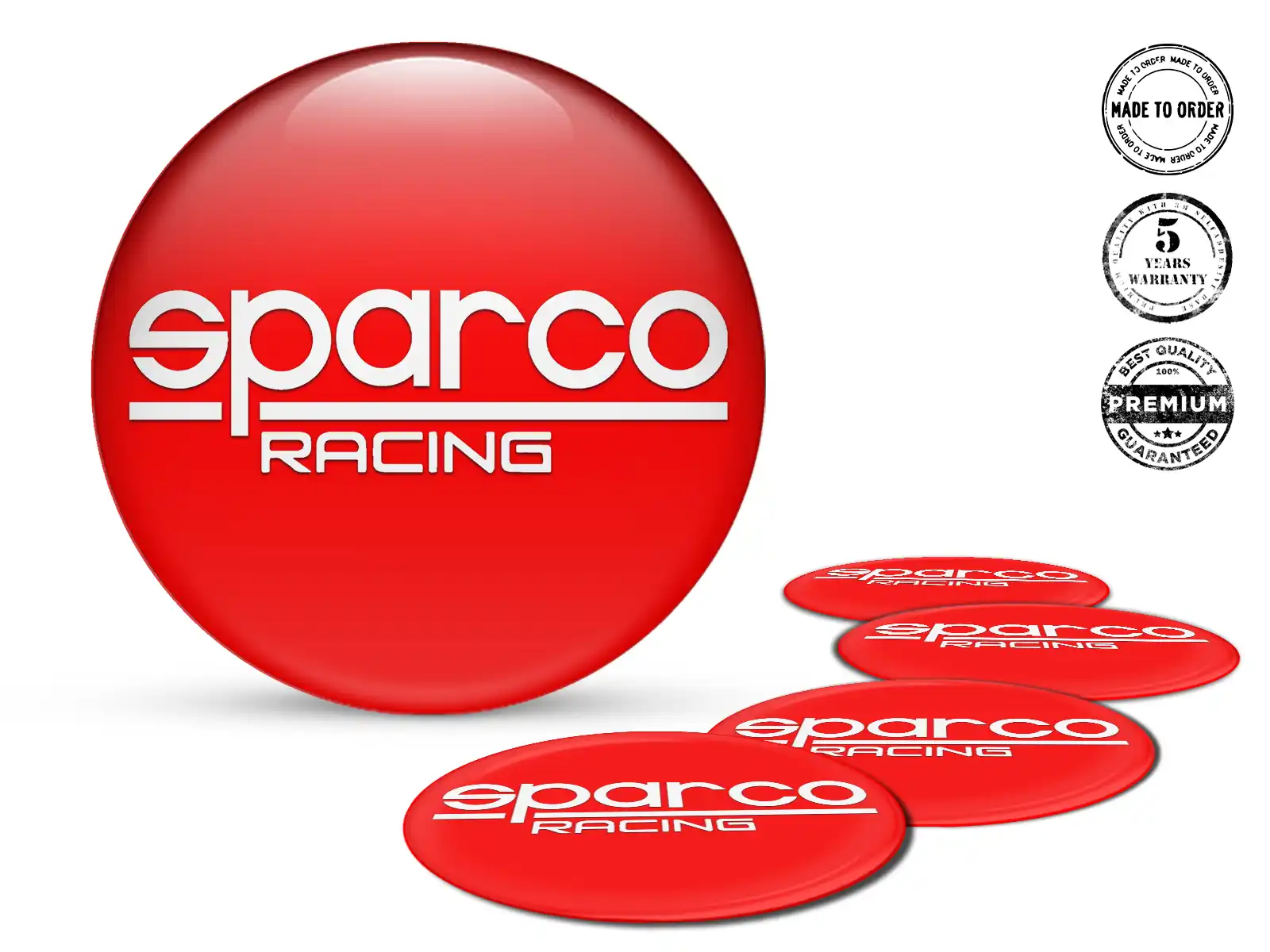 Sparco Calcomanías de Rueda Custom Prisma Marca Drift